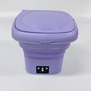 Hot Sale 6L Foldable <b>Mini</b> Washing Machine Portable 3 Gears Strong Decontamination Low Noise Stable Operation Clothes Washer - Product Image 5