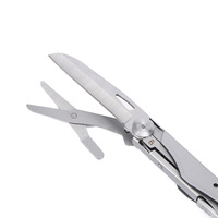 Couteau multifonction de poche pour le camping et la survie avec brise-vitre, ouvre-bouteille, ciseaux