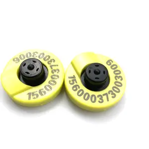 HDX-etiqueta electrónica RFID para la oreja, 134,2 KHz, animales