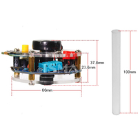 Kit de bricolage électronique Oled Température et humidité Pulvérisation Circuit imprimé Fabrication Soudure Pratique Humidificateur USB Atomisation