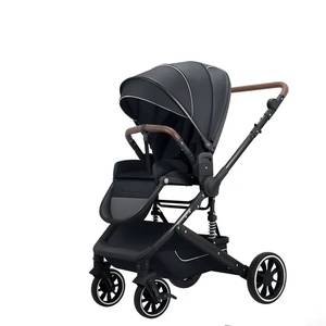 Cochecito de bebé de lino ligero de la <span class=keywords><strong>mejor</strong></span> calidad, diseño de moda <span class=keywords><strong>plegable</strong></span> con una sola mano - Product Image 1