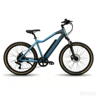 Vélo de ville pliable à moteur arrière longue portée 50KM 36V 350W, système de freinage hydraulique, vitesses Shimano 8, vélo électrique TNS-CD5