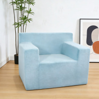 Fauteuil moderne de haute qualité, personnalisable, en mousse à compression douce, avec housse lavable, pour chambre à coucher, salon, canapé simple
