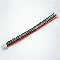 कस्टम केबल दोहन JST श तारों केबल्स के साथ 1.0mm 2-पिन कनेक्टर 100MM के लिए इलेक्ट्रॉनिक उपकरण