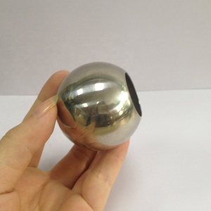 Bola de metal hueca de acero inoxidable decorativa perforada de 1 pulgada, 1,5 pulgadas, <span class=keywords><strong>2</strong></span> pulgadas, <span class=keywords><strong>2</strong></span>,5 pulgadas, 3 pulgadas, con agujero - Product Image 3