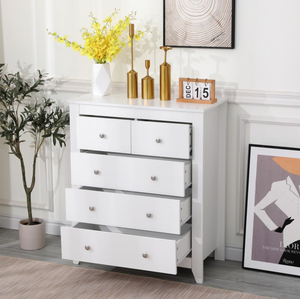 <span class=keywords><strong>Commode</strong></span> blanche de haute qualité, style européen, <span class=keywords><strong>pas</strong></span> chère, moderne, en bois, pour chambre à coucher, avec tiroirs, pour le rangement dans le salon - Product Image 3