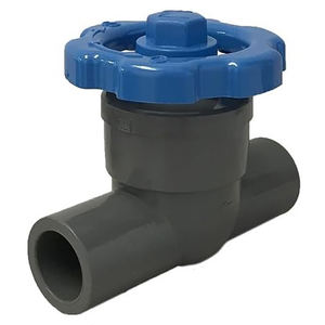 วาล์วควบคุมลมพลาสติกขนาดเล็กแบบ S ปรับละเอียดได้ 13A PVC ราคาประหยัด สำหรับเครื่องเป่าลม - Product Image 1