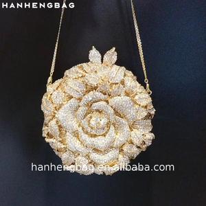 Bolso de Noche de Metal con Forma de Oso de Alta Calidad, con Cristales y Diamantes, para Bodas y Eventos, Cartera de Mano con Incrustaciones de Diamantes - Product Image 6
