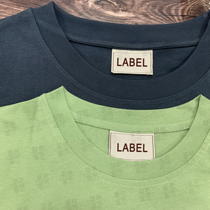เสื้อยืดคอกลมผู้หญิงผ้าเจอร์ซีย์สีพื้นลำลองพิมพ์ลายตามสั่งขายส่ง OEM ป้ายคอเสื้อแบบกำหนดเอง ผ้าฝ้าย 100% - Product Image 6