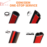 Bande d'étanchéité en mousse de caoutchouc EPDM pour automobile, forme personnalisée, haute résistance, résistante aux intempéries, imperméable, coupe-vent, insonorisante