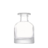 Daize Bouteille diffuseur d'arômes en verre grande capacité, transfrontalière, 1 bouteille d'arôme, vase à fleurs créatif, bouchon vide pour diffuseur sans flamme à bâtonnets de rotin