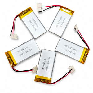 Batterie LiPo ultra-fine 3,7 V 330 mAh 262548, batterie au lithium polymère rechargeable pour appareils électroniques portables - Product Image 5