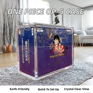 Boîte de présentation en acrylique transparente pour OP 05 Awakening Booster Box pour objets de collection TCG - Product Image 2