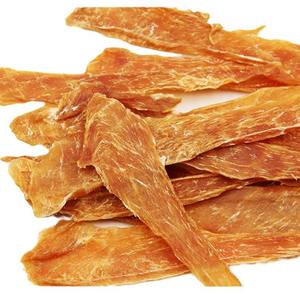 100% натуральный органический сухой корм для домашних животных с высоким содержанием белка куриная грудка большой тонкий ломтик сублимированного сушеного лакомства премиум-класса кожа пальто для собак - Product Image 1