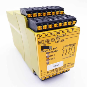 PNOZ X3.10P C 24VACDC 3N/o 1N/c 1so 787314 Interruptor DE SEGURIDAD Nuevo Original Listo Stock Automatización industrial PAC - Product Image 1