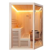 Sauna intérieur pouvant accueillir de 1 à 8 personnes, sauna intérieur sec/humide personnalisé, sauna intérieur en bois avec différents styles