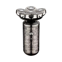 6 lames hommes kit de toilettage 6 en 1 multifonction étanche rasoir USB Rechargeable tondeuse à cheveux nez tondeuse