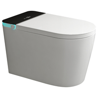 Nuevo Sanitario Moderno, Inodoro de Una Pieza, Descarga por Sifón, Bidé Inteligente, Inodoro con Descarga Automática