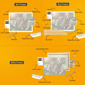 Pintura por Números Personalizada OEM de Orfon a Partir de tu Foto, Arte de Pared en Lienzo Personalizado, MOQ Bajo, Soporte de Dropshipping, Envío Rápido - Product Image 5