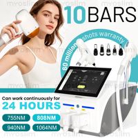Appareil professionnel 2-en-1 à 4 diodes pour l'épilation et les applications de tatouage – Équipement de beauté