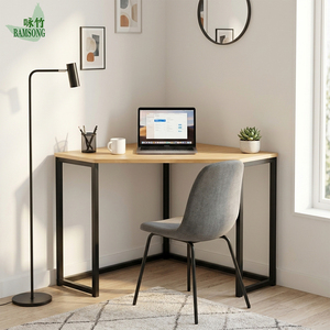 Meubles en bambou écologiques, <span class=keywords><strong>table</strong></span> d'angle en bambou, <span class=keywords><strong>table</strong></span> d'appoint gain de place, console d'angle scandinave pour la maison, décoration - Product Image 4