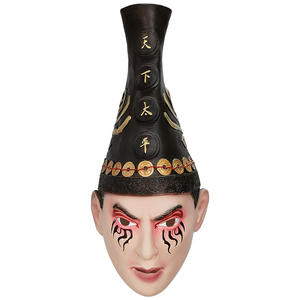 Accesorios de disfraz de Reina <span class=keywords><strong>Bruja</strong></span> Mágica, sombrero de cuerno largo negro para Navidad y Halloween, tocado de mascarada, accesorios para fiestas - Product Image 2