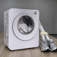 Secadoras de ropa eléctricas domésticas de bajo ruido de 3kg, botones mecánicos, Mini secadoras de ropa con ventilación, secadora de zapatos