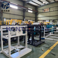 Ligne de production de film à bulles d'air en PE recyclé à double couche à vis unique HONTO HT-1600, machine de fabrication de film à bulles d'air