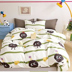 Bộ ga trải giường 3 món Queen size 100% cotton giá rẻ, 3 tấm, sản xuất tại Trung Quốc, kỹ thuật dệt - Product Image 3