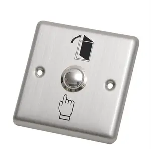 Stainless Metal Shell Infrared Sensor Door Open Exit Panic Button