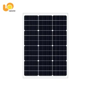 Upsolar yüksek kaliteli bölünmüş hücreler mini güneş 75w GÜNEŞ PANELI ev kullanımı veya güç istasyonu için