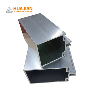 Perfiles de Aluminio para Muros Cortina, Aleación 6063-T5, para Construcción de Muros Exteriores - Product Image 4