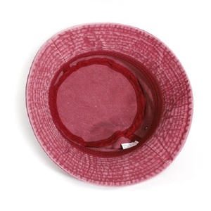 <span class=keywords><strong>Chapeau</strong></span> <span class=keywords><strong>Surfer</strong></span> Bucket Cap pour Femme 100% Coton, Personnalisable, Motif de Luxe, Couleur Unie, Lavage Vintage, Rose Chaud, Bon Marché - Product Image 4