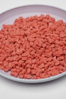 Fraises lyophilisées en vrac Sans additifs Dés de purée de fraises lyophilisés en vrac