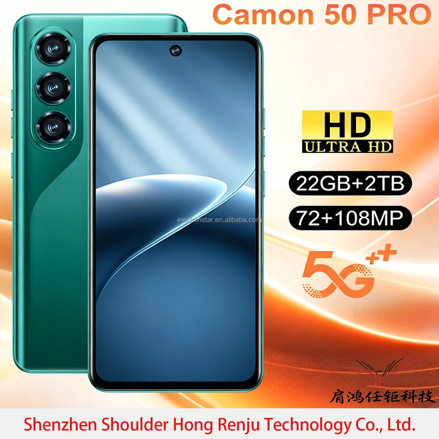 C50 22G+2TB 2026 Latest 5g Android Smartphone Android 16 7.3 Inch LTE Cellular Smartphone Fast Processor Flash Memory in Stock