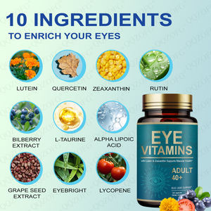 Private Label Vision 90 capsule britthening Eye promuove la salute degli occhi vitamina E luteina zeaxantina integratore per la salute degli occhi - Product Image 4