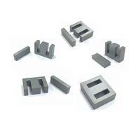Noyau de ferrite à haute perméabilité EE/EI/EFD/EPC/PQ/RM, formes de ferrite PC40 Mn Zn pour transformateur haute fréquence