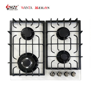 เตาแก๊สเตาแก๊ส Lpg เตาแก็สขนาดกว้าง24นิ้วแบบมืออาชีพเตา4เตาในครัว - Product Image 1