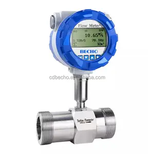 Becho 1.5" Inch Electronic Flow Meter Fuel/Gasoline/Kerosene/Diesel Turbine Flow Meter