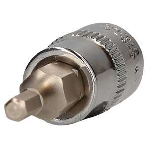 KS เครื่องมือ-918.1464 1/4 ''บิตโครเมี่ยมหกเหลี่ยม (มม.)-EAN 4042146079539ซ็อกเก็ตมือ1/4" - Product Image 1