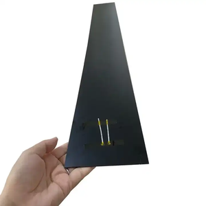 Panneaux solaires noirs à haute efficacité, bandes solaires personnalisées, clôture, 10W 20W 30W 12V, <span class=keywords><strong>panneau</strong></span> <span class=keywords><strong>solaire</strong></span> fin et étroit pour store de fenêtre <span class=keywords><strong>motorisé</strong></span> - Product Image 3