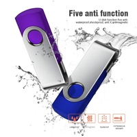 Usb 2025 kapasitas penuh, Flash Drive Usb 2.0 LOGO kustom murah 128MB merah