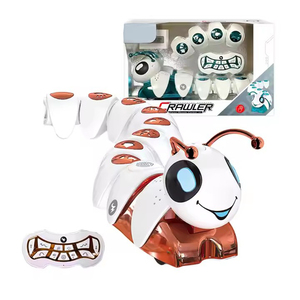 LK TOYS <span class=keywords><strong>RC</strong></span> Raupen-Spielzeug für Kinder, Elektrisches Ferngesteuertes Tier-Spielzeug, Intelligente Sensor-Raupenfigur mit Licht - Product Image 1