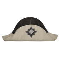 Casquette Banya russe en feutre de laine naturelle Napoléon faite à la main résistante à la chaleur professionnelle pour adultes respirante et respectueuse des cheveux