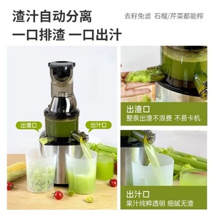 Commercial Stainless Steel Juicer 60Mm Feeding Hole Automatic Pulp Ejection For Fruit And Coconut Juice Making - Product Image 5