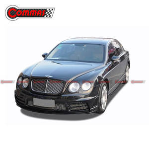 Kit carrosserie en fibre de verre style WD pour Bentley Flying Spur : pare-chocs avant, jupes latérales, feux LED, embouts d'échappement, pare-chocs arrière - Product Image 3