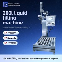 Machine de remplissage de liquides de 200 L, personnalisable, antidéflagrante, en acier inoxydable 304, automatique, haute précision, précision 1