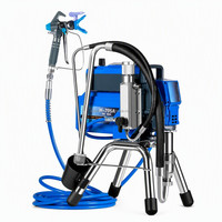 Machine de pulvérisation de mastic sans balais H2099, prix d'usine en gros, 4900W, haute pression, pour usage en construction, machine à projeter le mortier