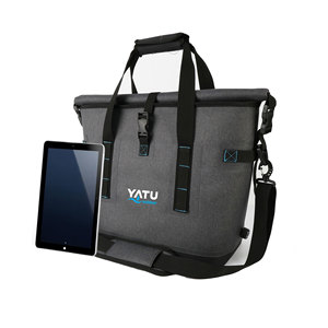 Sac isotherme portable écologique grande capacité, design imperméable, pliable et léger pour <span class=keywords><strong>le</strong></span> <span class=keywords><strong>vin</strong></span>, la randonnée et les activités de plein air - Product Image 2