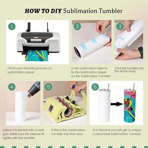 Sublimation <b>Mugs</b> 20 Oz Stainless Steel Vacuum Flask Thermos Lid Straw Eco-Friendly <b>Large</b> Capacity Thermal Insulation 12-24 Hours - Product Image 6